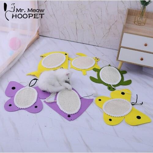 Hoopet Various Animal Shapes Cat Claw Board Durable Scrapers For Cat Hanging Multifunctional Grab Board For Pet Scratching Post
