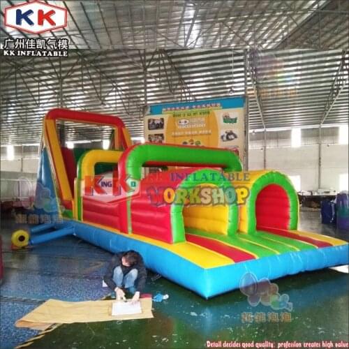 Tropical playground giant outdoor challenge playground obstacle course for rental