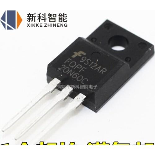 Xinyuan 10pcs/lot 20N60 FQPF20N60C FQPF20N60 600V 20A LCD FET new original TO-220F Can be purchased directly