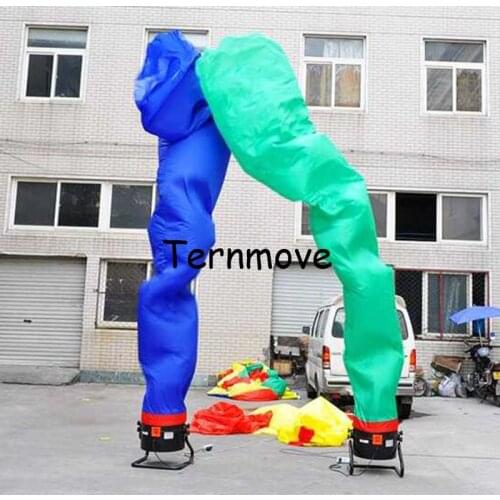 Business Inflatable Air Dancer Sky Dancers Advertising Inflatables With Blower Party Events inflatable air flames dancing man