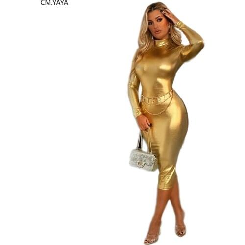 New Winter Women Solid Turtleneck Full Sleeve Midi Dress Sheath Sexy Night Club Party Bandage Bodycon Midi Dresses C2049