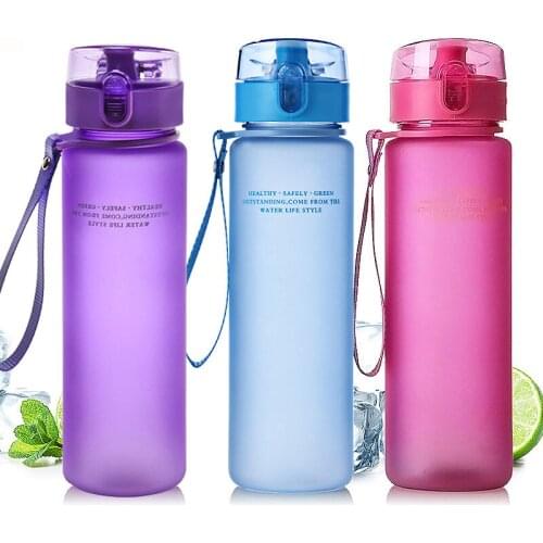Water Cup Hot Sports Plastic Handy Cup Men Women Creative Portable Student Water Bottle With Lid Space Cup Outdoor Travel