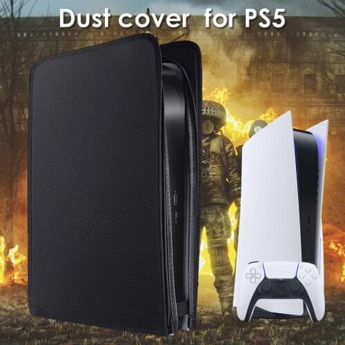 Durable Nylon Cloth Dust Cover For PS5 Console Anti-scratch Waterproof Dustproof Protective Case For PlayStation 5 Game Console