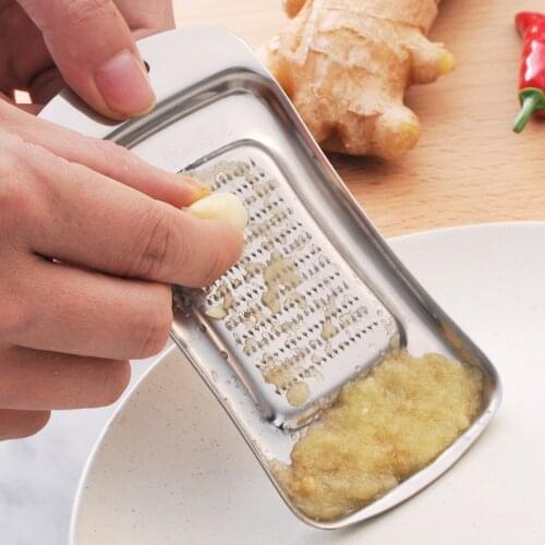 Wasabi Ginger Grater Crusher Garlic Grinder Stainless Steel Carrot Press Cutter Tool Kitchen Fruit Vegetable Cooking Accessories
