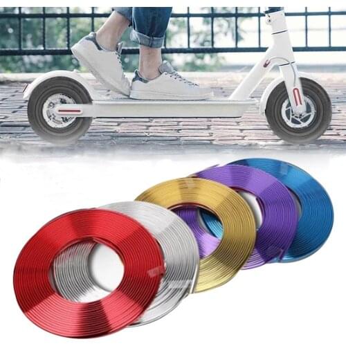 2M Electric Scooter Anti-collision Protective Strip Body Bumper Scratch Proof Strips for Xiaomi Mijia M365 Scooter Accessories