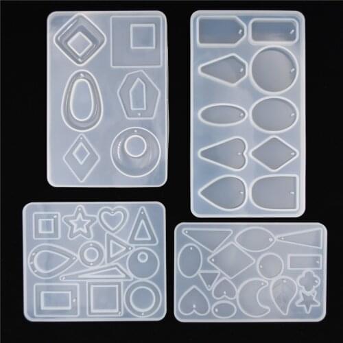1pcs necklace pendant Silicone Mold for jewelry findings pendant Resin Silicone Mould Crafts Jewelry Making charms epoxy resin m