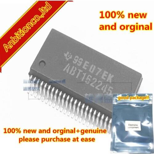 10pcs 100% new and orginal 74ABT162245 SN74ABT162245 SN74ABT162245DLR SSOP-48 16-BIT BUS TRANSCEIVERS WITH 3-STATE OUTP in stock