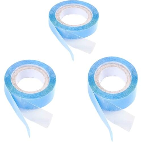 3 Yards Lace Front Wig Support Tape Roll Strong Adhesive Double-side Hair Replacement Tape for Skin Weft Hair Toupees Beards Wig
