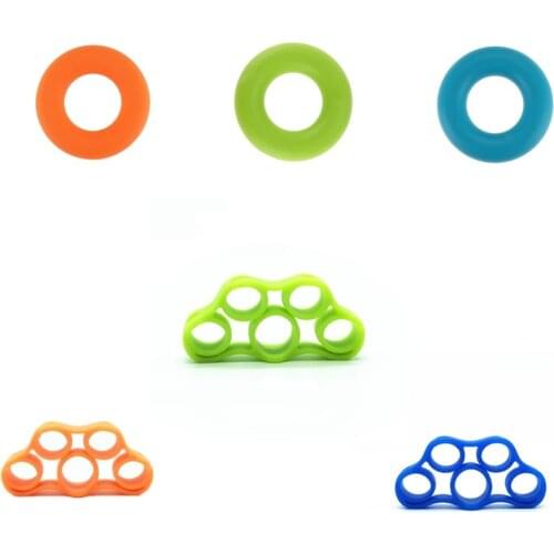 75*40*13mm Hand Gripper Silicone Finger Gripper Resistance Band Finger Rehabilitation Trainer for Finger Workout Training Power