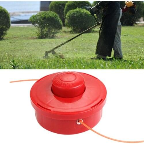 Universal Grass Trimmer Head Bump Spool Line String Brush Cutter Lawn Mower Garden Tools