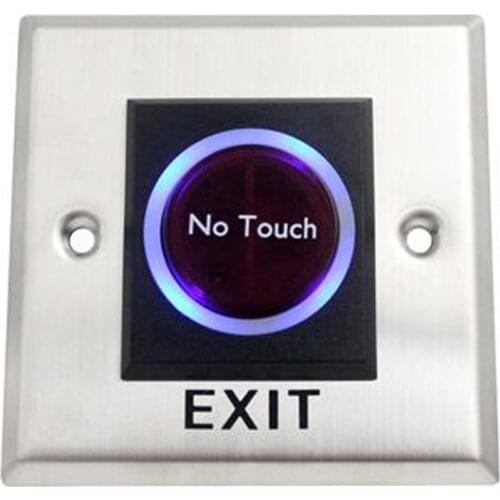 Push to Exit ReleaseTouch Button Switch with LED for Home Office Door Access Control System