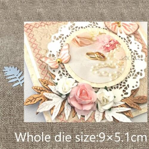 XLDesign Craft Metal Cutting Dies stencil mold leaf decoration scrapbook Album Paper Card Craft Embossing die cuts