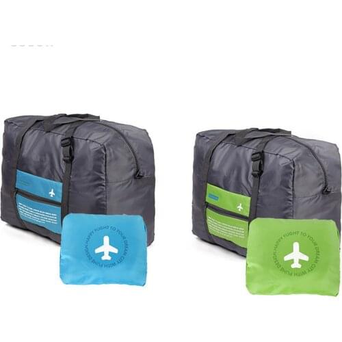 Fashion WaterProof Travel Bag Large Capacity journey duffle Women Nylon Folding Bag Unisex Men Luggage Travel Handbags Wholesale