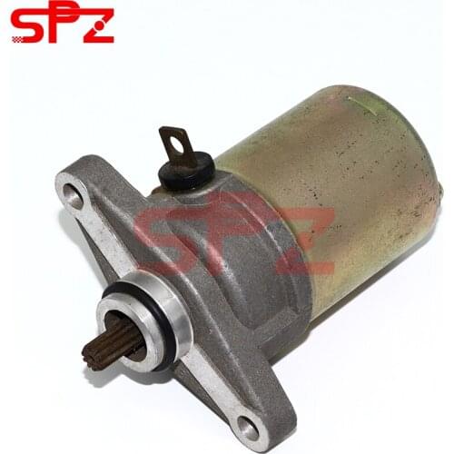 New Scooter Alloy 9 Teeth Motorcycle Starter High Performance Electric Fit For LINGBEN 100cc Engine Moped CQ-164