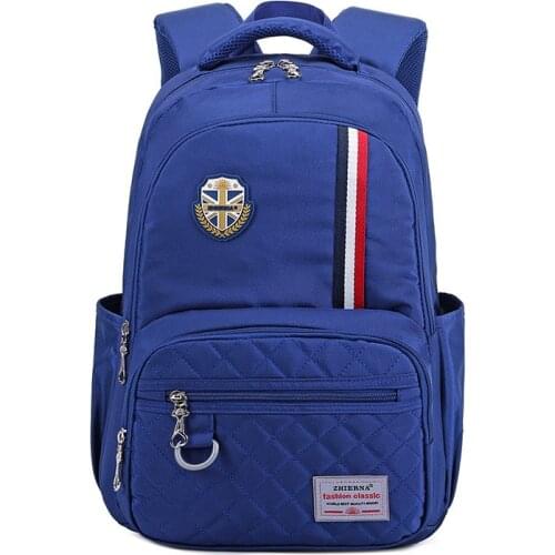 Fashion new children school bags for teenagers boys girls orthopedic school backpack waterproof satchel kids book bag mochila