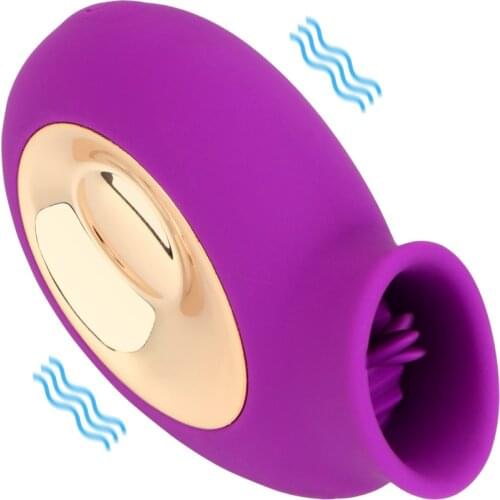 G spot Clitoral Stimulator Female Masturbator Tongue Vibrator Clit Nipple Sucker Sex Toys for Women Oral Pussy Licking