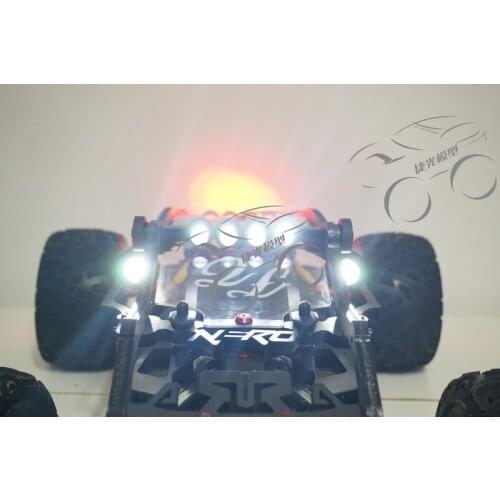 ARRMA Nero big N car light led flashlight group headlight taillight complete set