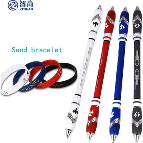 Zhigao V16 Non Slip Spinning Pen Ballpoint Pen Spin Rolling Multi Function Gaming Pen Finger Playing School Stationery Supplies