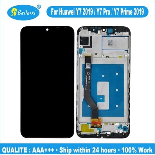 For Huawei Enjoy 9 DUB-AL00 LCD Display Screen Touch Sensor Digitizer Assembly For Y7 2019 Y7 Pro Y7 Prime 2019 LX1 LX2 DUB-LX3