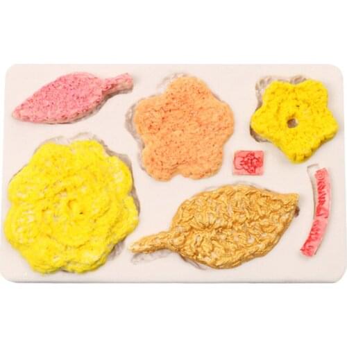 13.5*9cm Flowers Silicone Mold Cake Chocolate Mold Wedding Cake Decorating Tools Fondant Sugarcraft Cake Mold