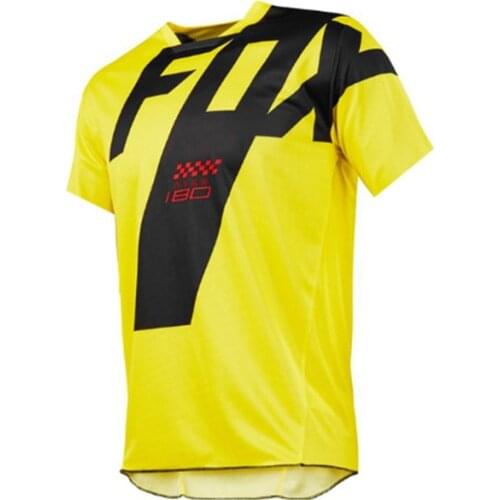 2021 Downhill Jersey Maillot Fox Maglia Mtb Enduro Cycling Jersey Men Maillot Ciclismo Hombre Verano Mtb Shirts Camiseta Fox Mtb