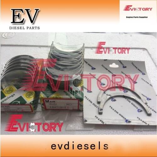 3KC1 3KC2 engine crankshaft bearing + con rod bearing for Isuzu engine mini tractor