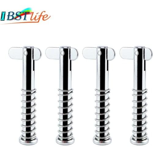 4PCS 316 Stainless Steel Quick Release Pin Dowel Pin Flat Head Cylindrical Pin Positioning Pins Retainer Farm Lawn Garden Boat