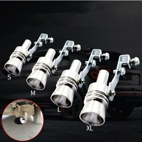 Car Turbo Sound Whistle Muffler Exhaust Pipe Auto Accessories For Subaru XV Forester Outback Legacy Impreza XV BRZ Tribeca