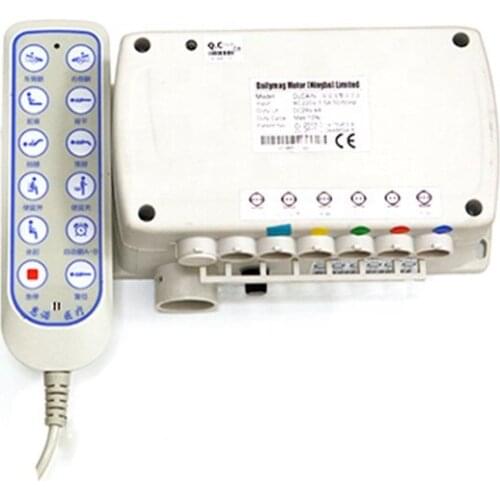 DCL-N & DHS-N Linear Actuator Control Box and Handset, Designed to control 1 to 5 Linear Actuators