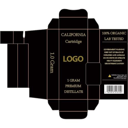 Goil foil silver foil uv Hot sell Retail Box Child Resistant 510 oil Cart Packages OEM tube card paper art paper paper boxes