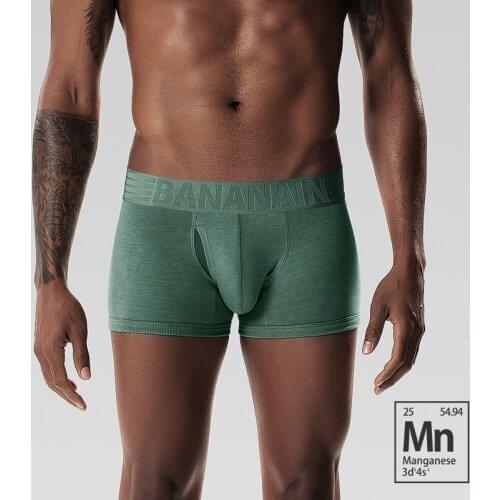 Cotton antibacterial underwear mens large size medium waist mens Boxers
