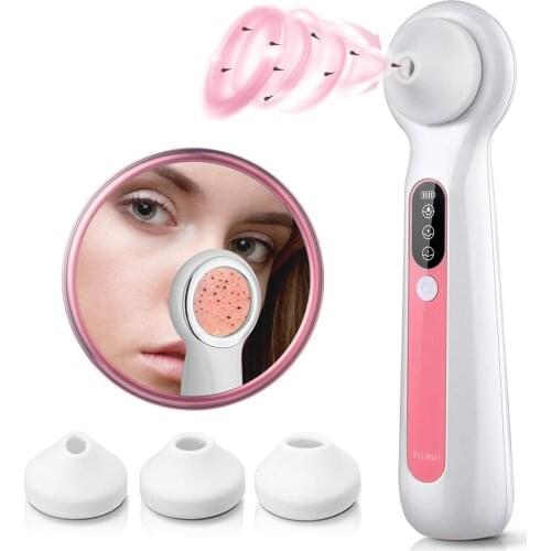 Blackhead Remover Face Deep Nose Cleaner T Zone Pore Acne Pimple Removal Vacuum Suction Visible Facial Beauty Clean Skin Tool