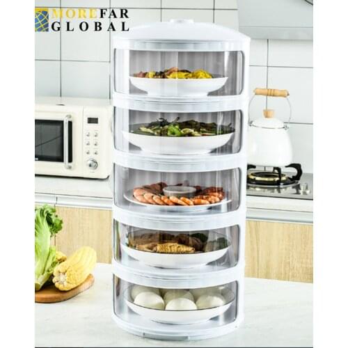 2020 New Arrival Food Insulation Cover Household Multi-Layer Anti-Flies Dining Table Meal Artifact