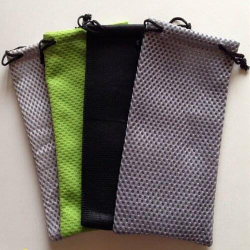 100pcs/lot CBRL small mesh jewelry gift bag mesh drawstring bag pouches for table PC phone packaging