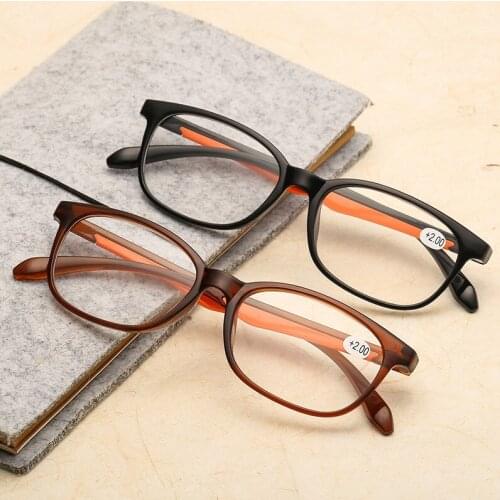 MYT_0178 Hyperopia Reading Glasses Men Women TR90 Presbyopic Reading Glasses +1.0 1.5 +2.0 +2.5 +3.0 +3.5+4.0