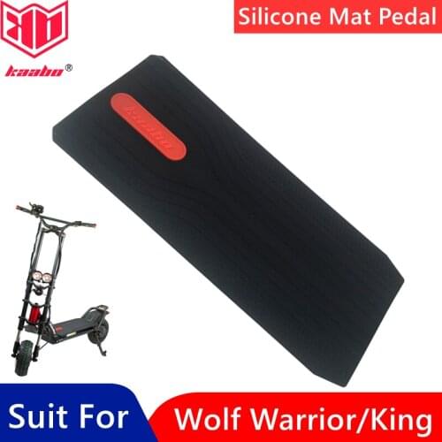 Original Silicone Mat Carpet Pedal Deck For Kaabo Wolf Warrior Electric Scooter Skateboard Hoverboard Abrasive Paper Accessories