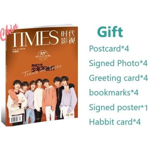 Teens In Times TNTN Group Times Film Magazine Cover Photobook Present Poster Postcard Bookmarks Fans Collection Book Photo Album