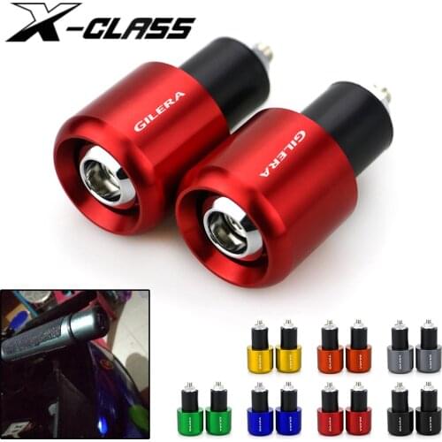 Motorcycle Handlebar Bar Ends Hand Grips Plug Balance Accessories For PIAGGIO GILERA FUOCO 500 GP800 GP850 NEXUS 300 500 250 E3