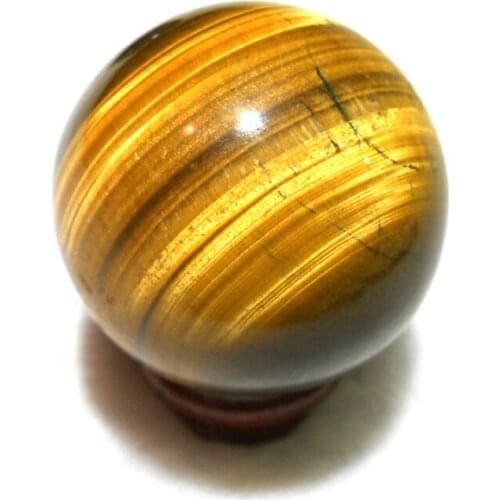Natural tiger eye Stone Ball Natural Mineral Quartz Sphere Hand Massage Crystal Ball Healing Feng Shui Home Decor Accessory gift