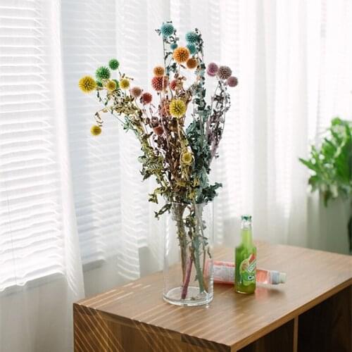 Dried Flowers Aesthetic Room Decor Preserved Plant Blue Planet Centerpiece Home Essentials Christmas Decorations Wedding Supply