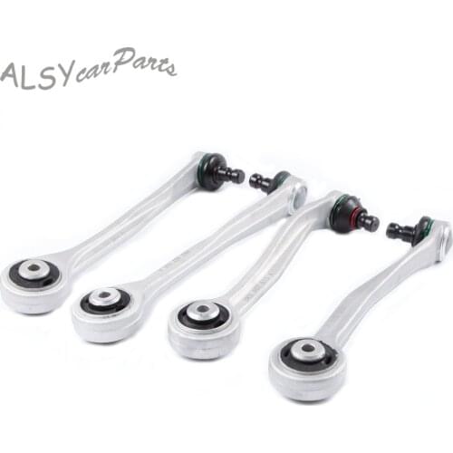 YMM 8K0 407 509 A 4Pcs Aluminium Suspension Control Lateral Link Arm & Ball Joints Kit For Audi A4 S4 B8 A5 S5 Q5 8K0407506N