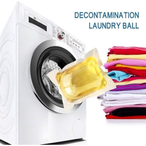 1/5/10pcs Laundry Beads Portable Laundry Gel Stains Film Bead Ball Capsules Travel Washing Liquid Portable Laundry Detergent