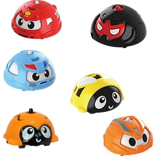 1PC Insects And Machine Armor Gyroscope Inertial Car Educational Toys Spinning Top Gyroscope Watch Inertial Toy Stacked Rotate