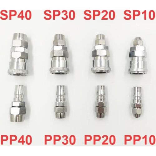 6/8/10/12mm Pneumatic connector C type quick connector hose quick connector PP SP air compressor connector