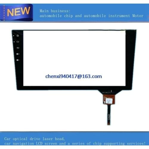 Free shipping 9" inch Capacitive touch screen with 6PIN 12PIN for Renault kagar 2018 DVD Touch screen digitizer glass Repair