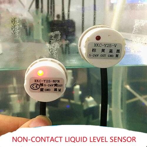 Liquid Level Sensor Detector Non-Contact Stick Type Water Detector Switch DC Detection Tools for Airtight Container RS485Output