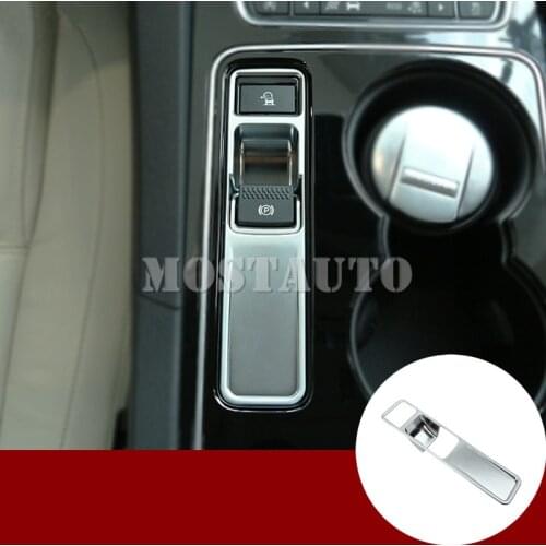 For Jaguar F-Pace X761 Interior Electronic Handbrake Frame Cover Trim 2016-2019 1pcs Car Accessories Interior Car Decor Car Trim