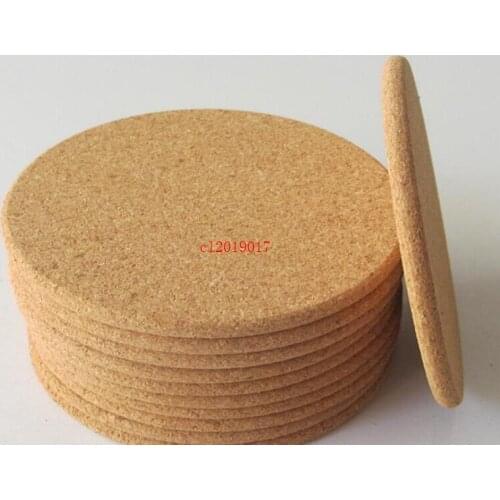 Classic Round Plain Cork Coasters Drink Wine Mats Cork Mats Drink Wine Mat ideas for wedding and party gift