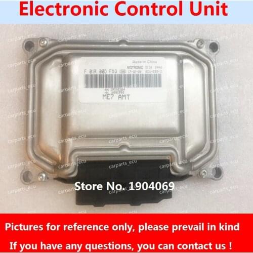 Engine Computer Board F01R00DF53 AM10092964 F01RB0DF53 ME7 ECU F01R00DD55 AN10039233 F01RB0DD55 For SAIC Roewe/MG Car