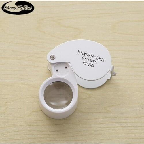 Multifunctional magnifying glass with light jewelry high power magnifying glass MG21011 magnifying glass magnifying glass